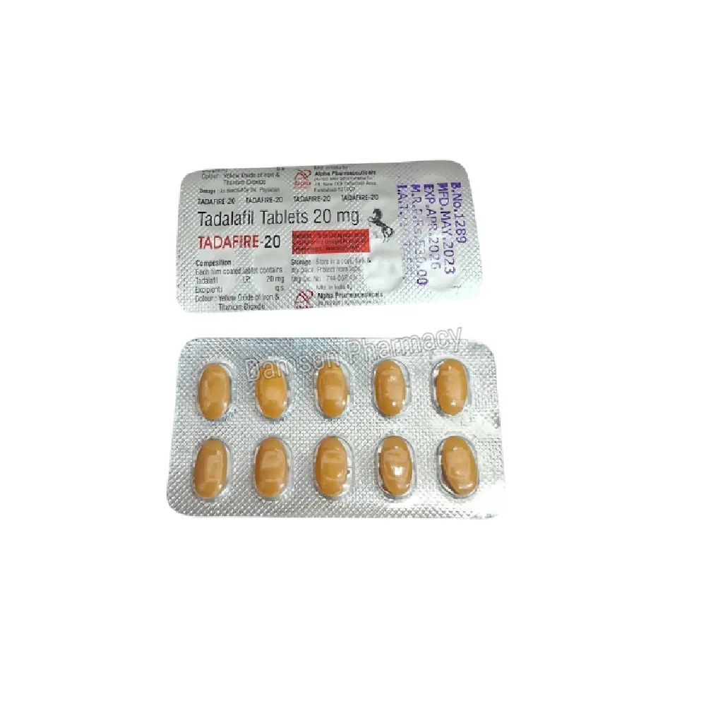 Tadafire 20mg Tadalafil Tablets Tadafire 20mg Tadalafil Tablets