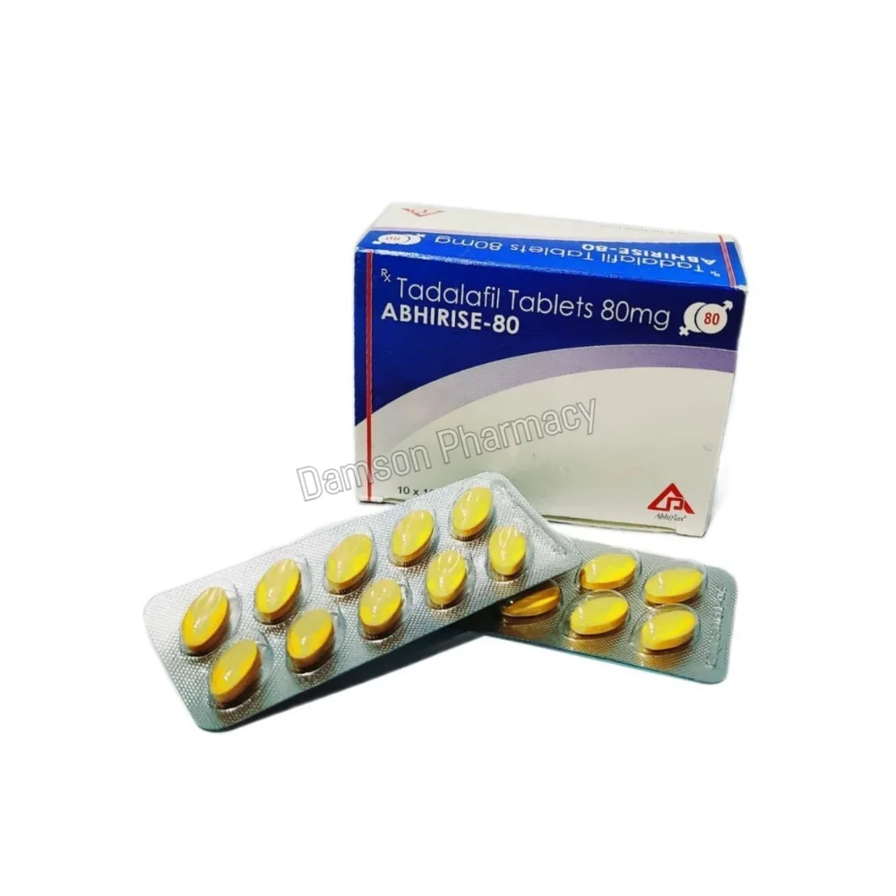 Abhirise 80mg Tadalafil Tablets Abhirise 80mg Tadalafil Tablets 2
