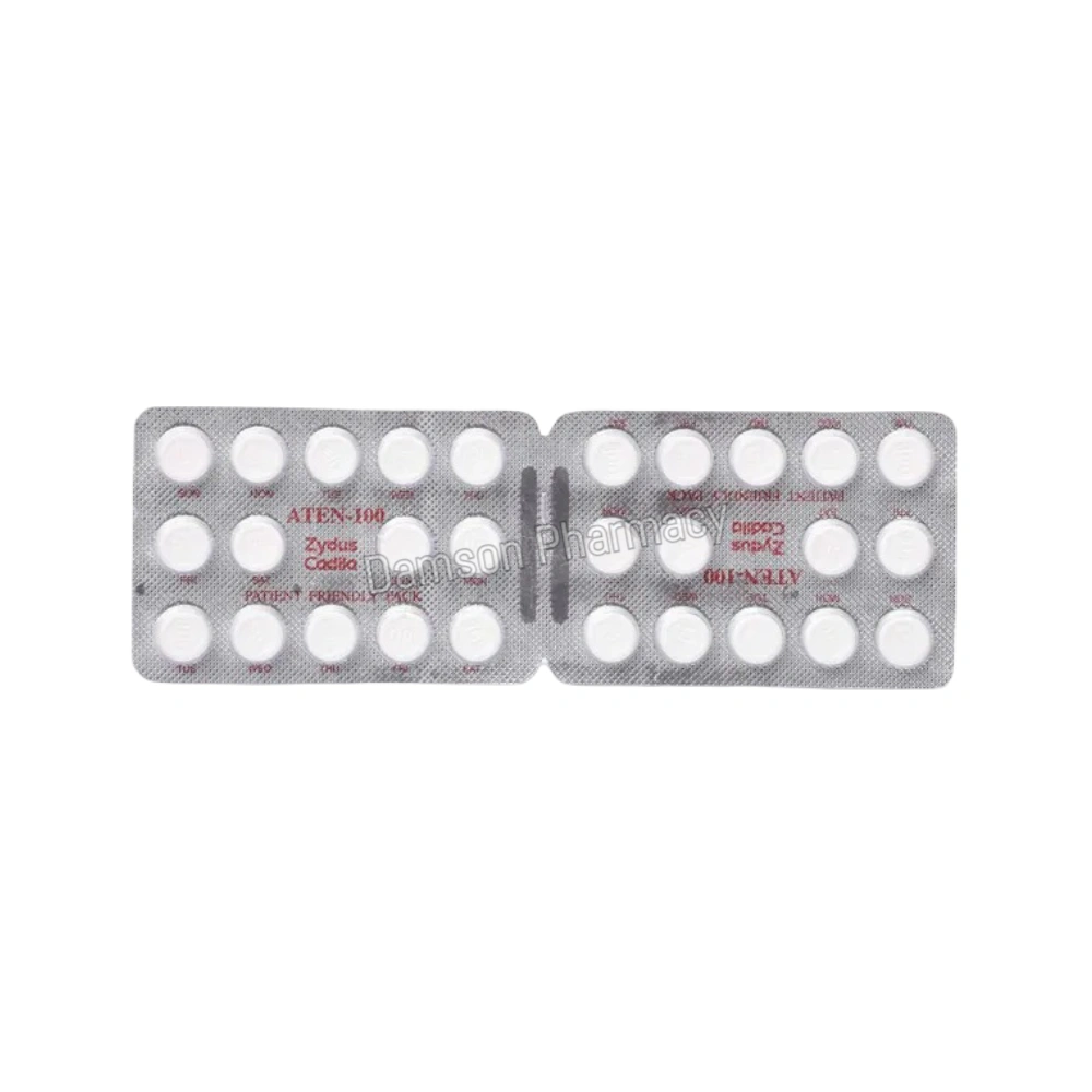 Aten 100mg Tablets Aten 100mg Tablets 3