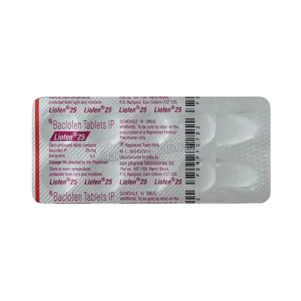 Liofen 25mg Tablets Liofen 25mg Tablets 1