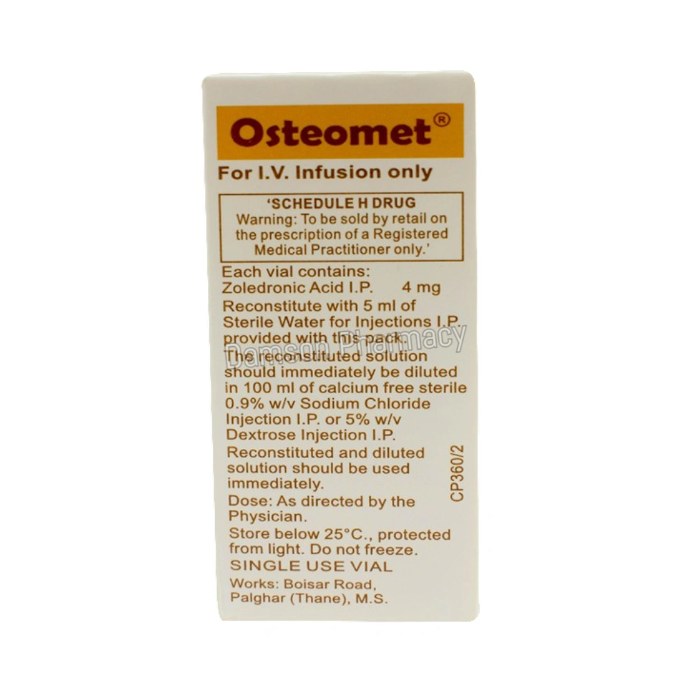 Osteomet 4mg Injection Osteomet 4mg Injection 1