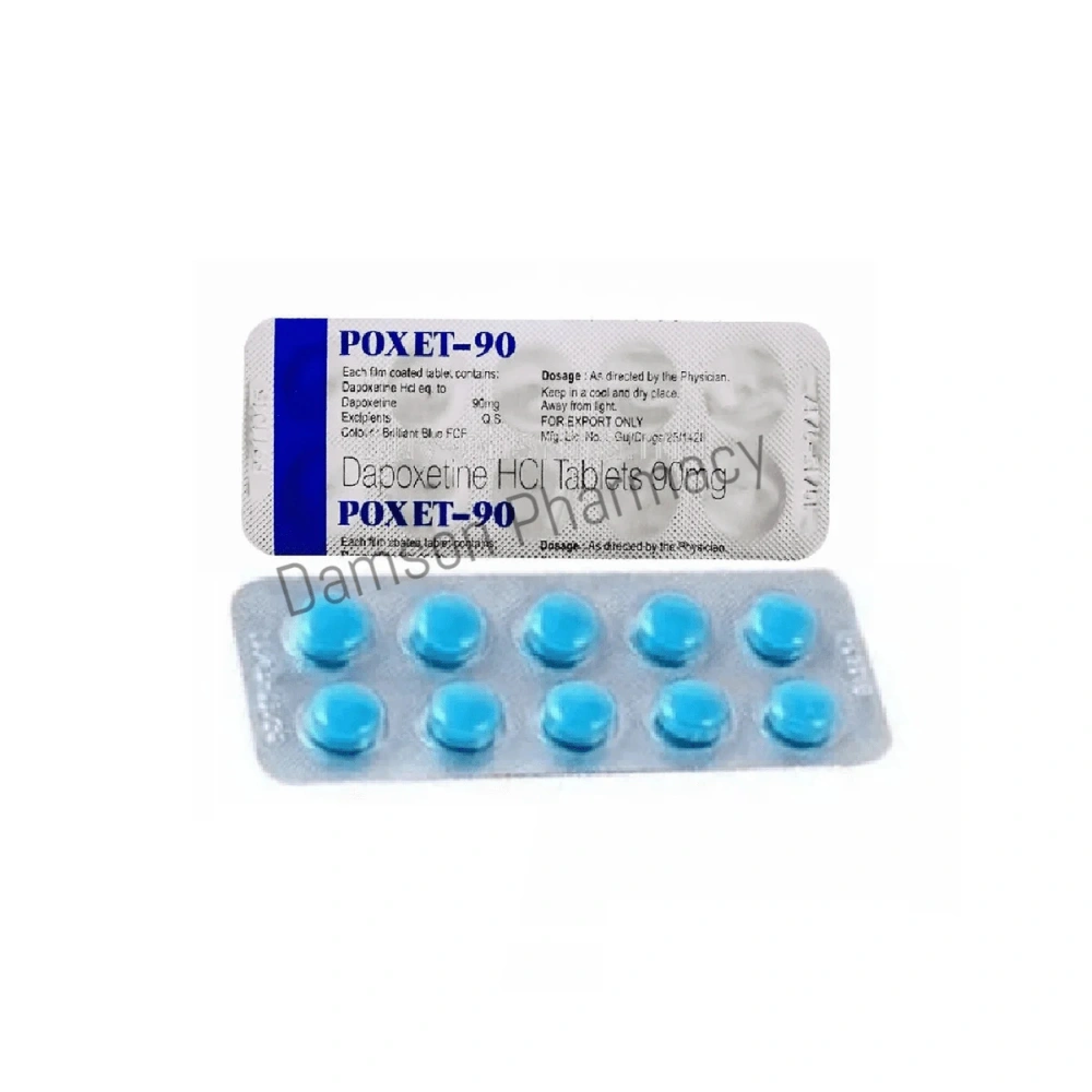 Poxet 90mg Dapoxetine Tablets Poxet 90mg Tablets 3