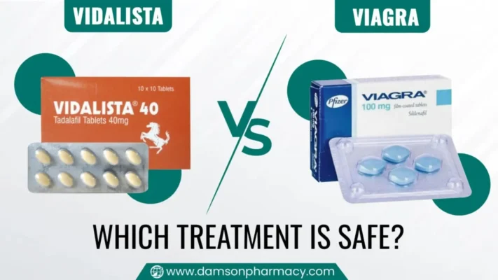Vidalista vs Viagra: Which Treatment is Safe? Vidalista vs Viagra Which Treatment is Safe
