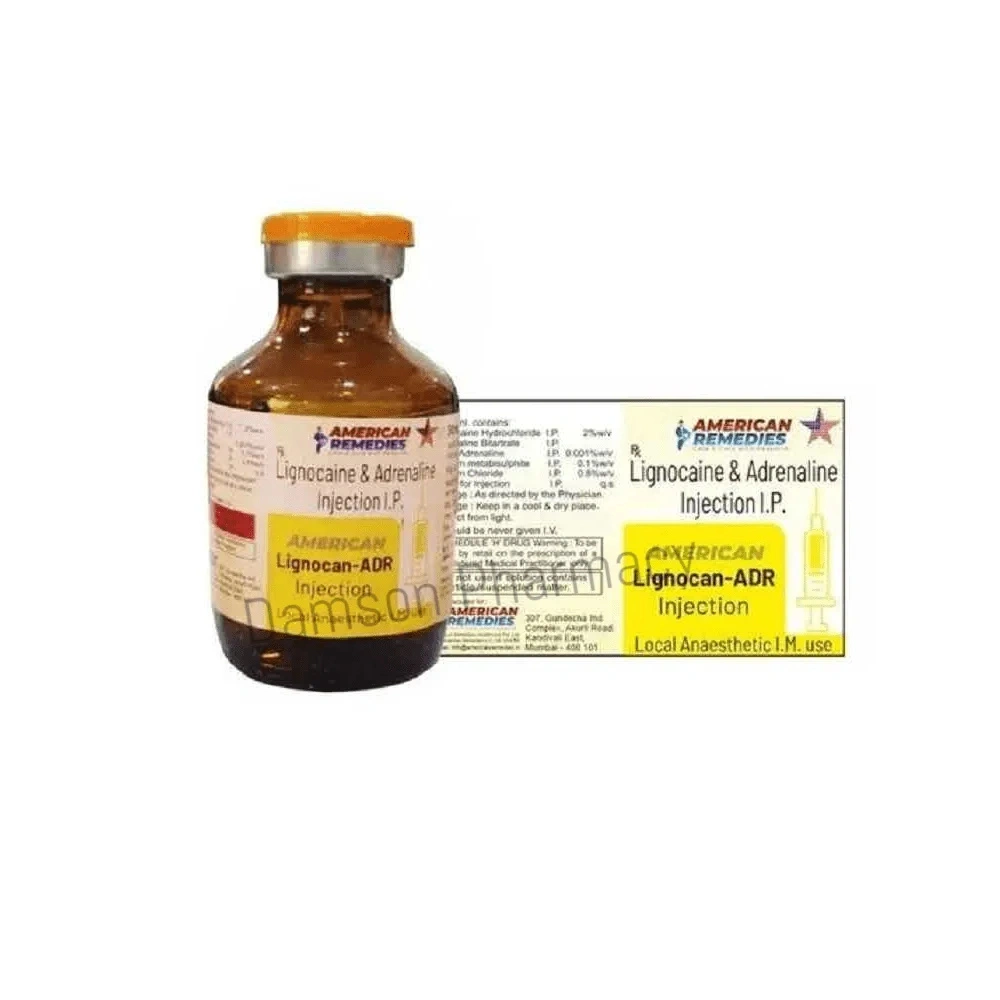 Lignocan ADR Lidocaine and Adrenaline Injection Lignocan ADR Lidocaine and Adrenaline Injection 1