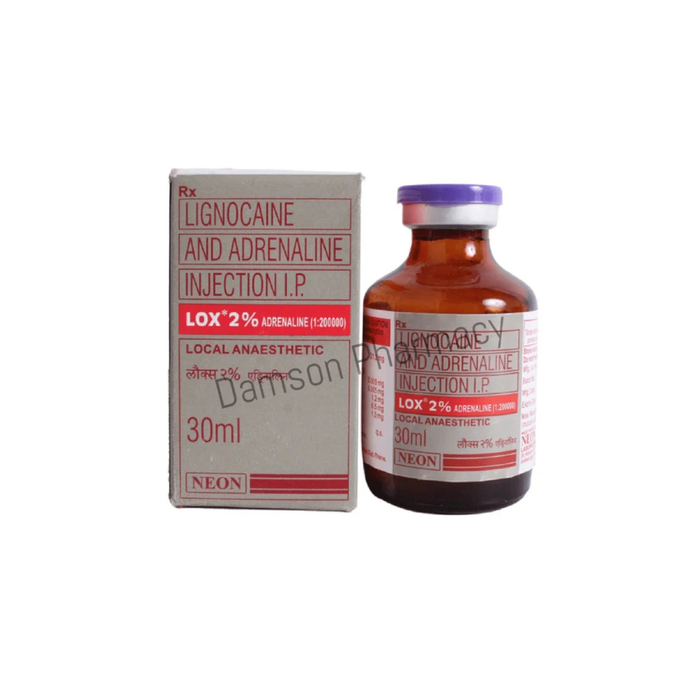 Lox 2% Adrenaline Injection Lox 2 Adrenaline Injection 3