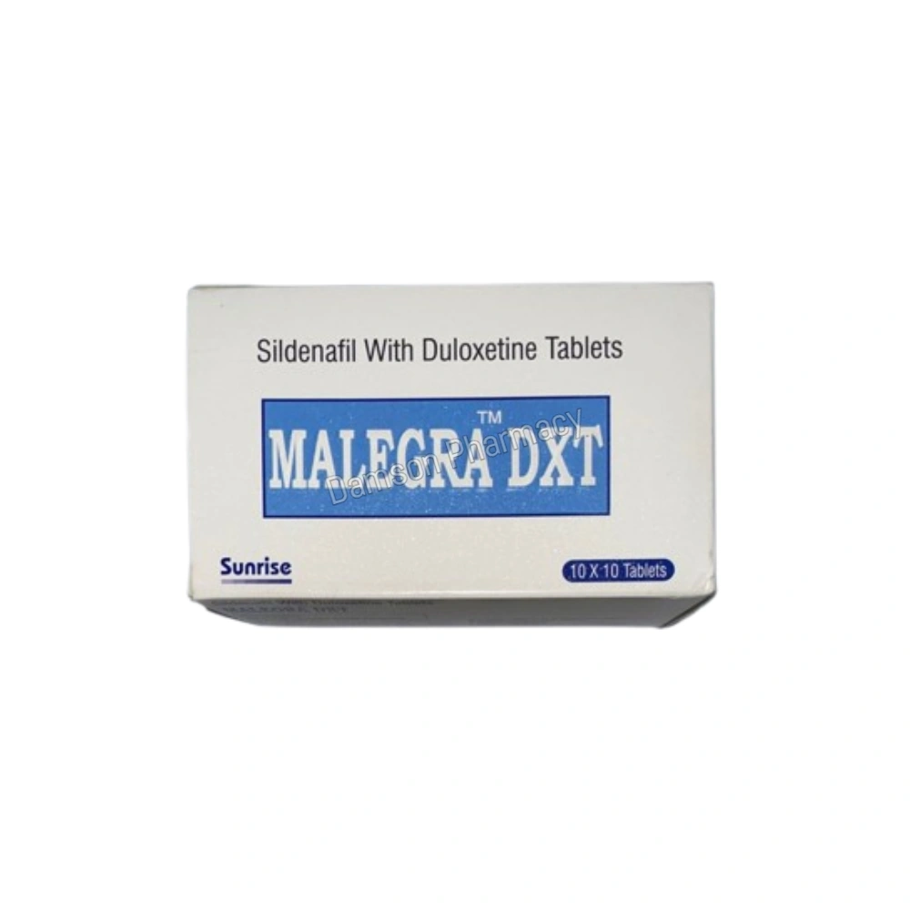 Malegra DXT 130mg Sildenafil & Duloxetine Tablets Malegra DXT 130mg Sildenafil & Duloxetine Tablets