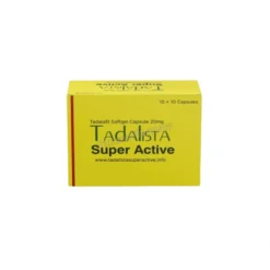 Tadalista Super Active 20 Mg Capsules