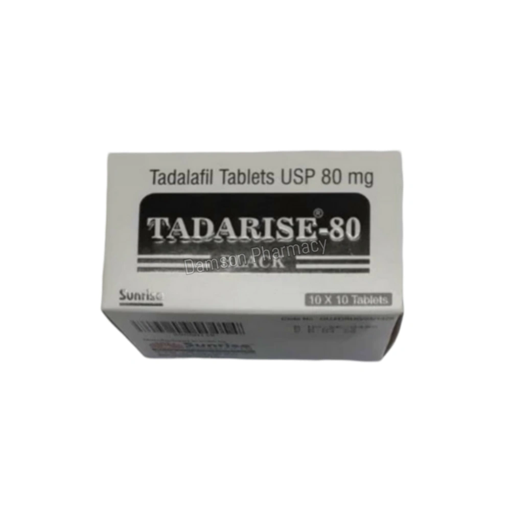 Tadarise Black 80mg Tadalafil Tablets Tadarise Black 80mg Tadalafil Tablets