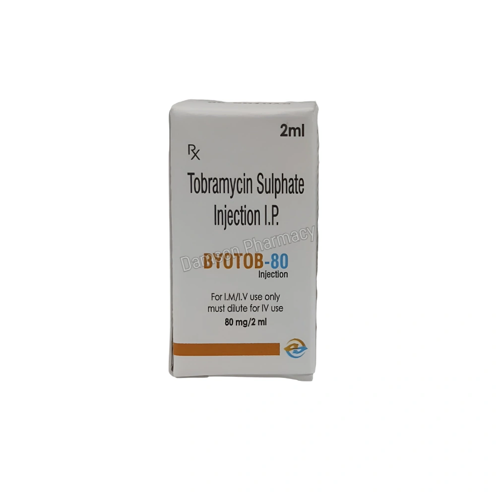 Byotob 80mg Injection Tobramycin Injection Tobramycin Injection 1