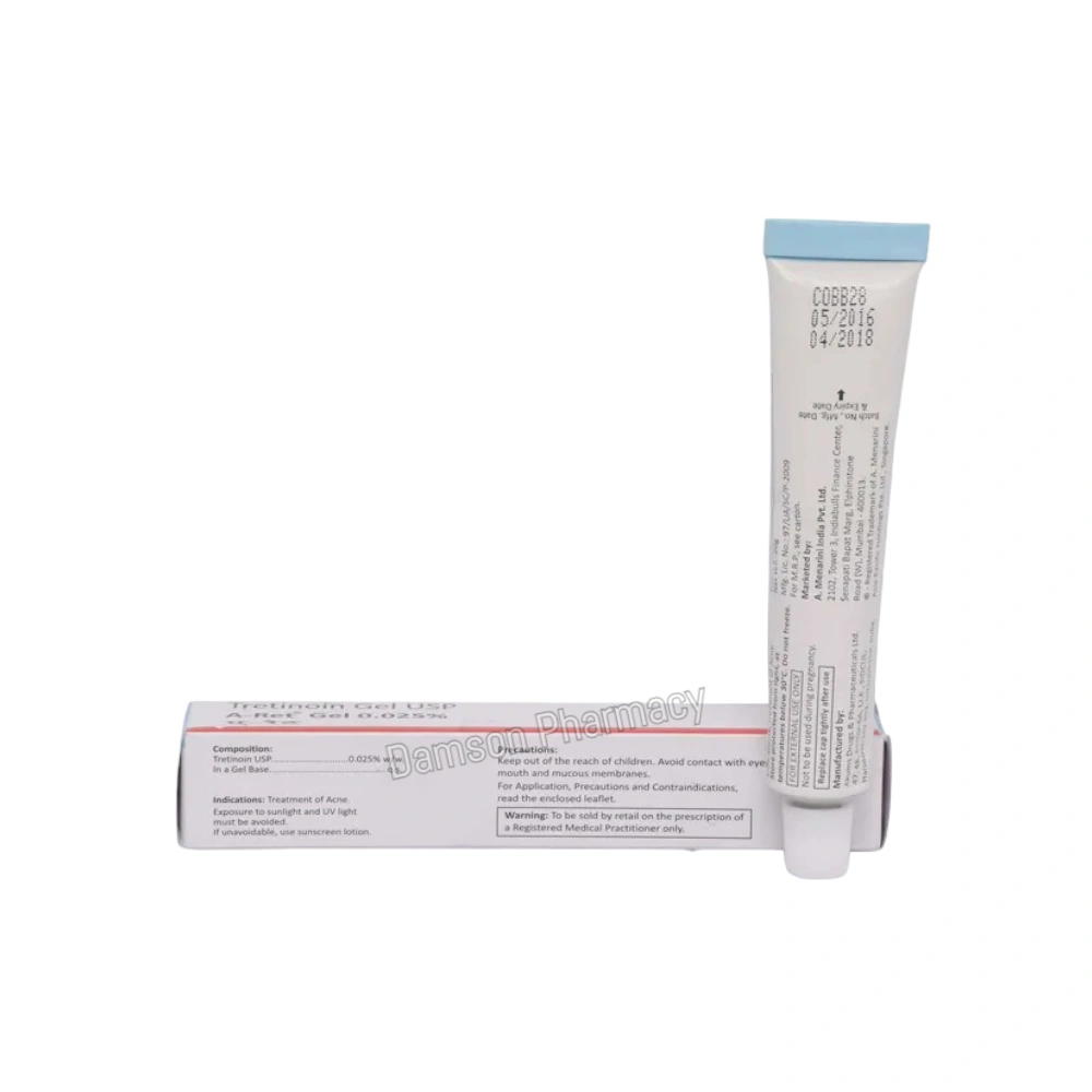 A Ret 0.025% Tretinoin Gel 20gm A Ret 0.025 Tretinoin Gel 20gm 1