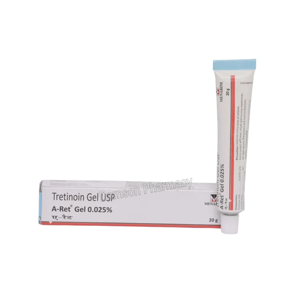 A Ret 0.025% Tretinoin Gel 20gm A Ret 0.025 Tretinoin Gel 20gm 3