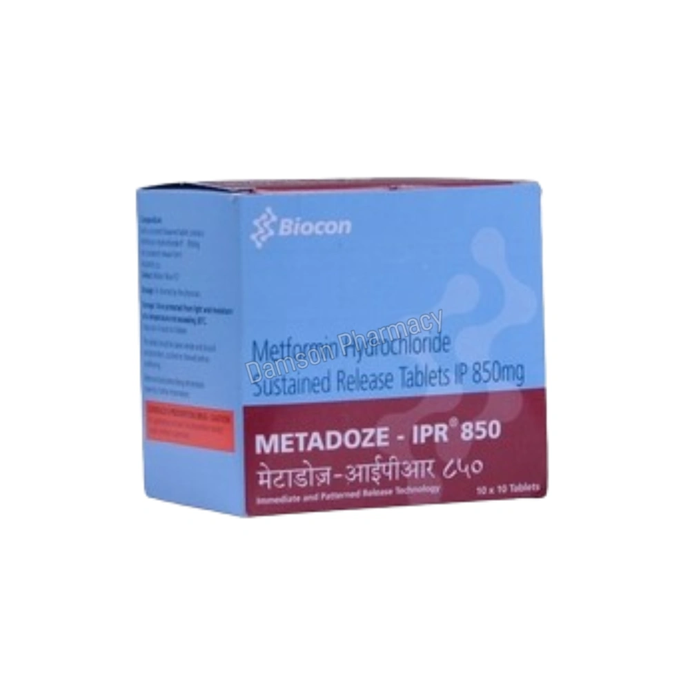 Metadoze IPR 850mg Tablet Metadoze IPR 850mg Tablet