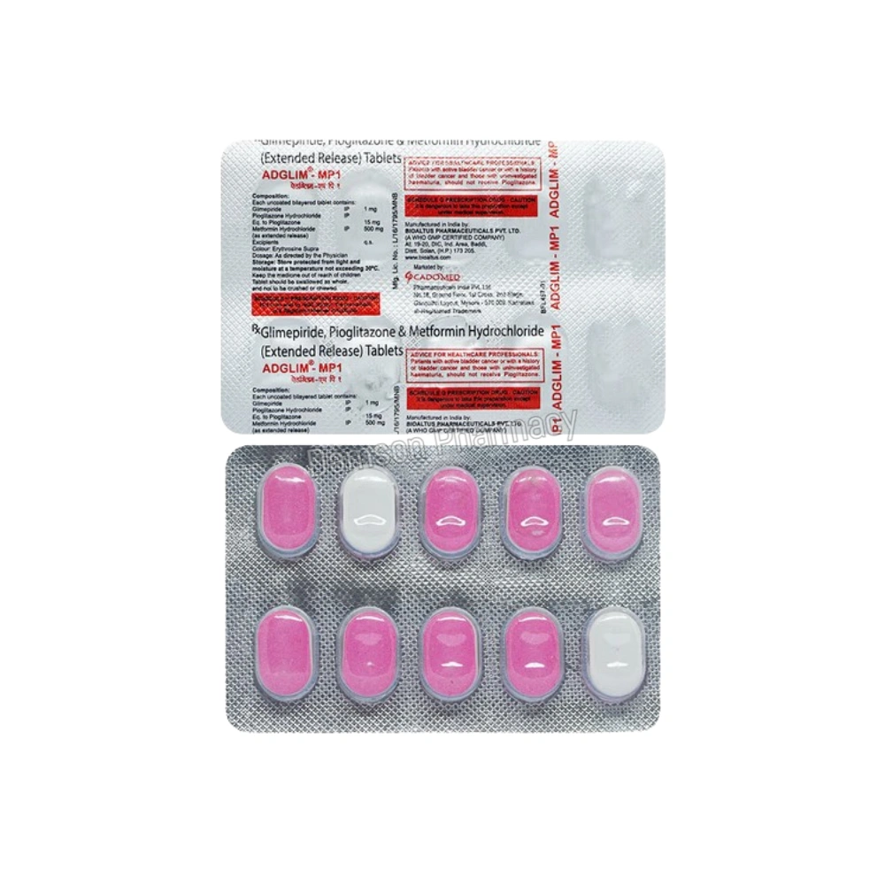 Adglim MP1 Tablets Adglim MP1 Tablet 3