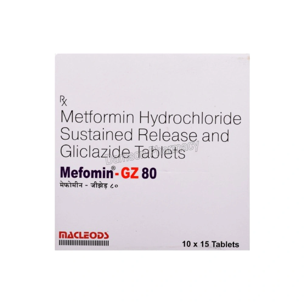 Mefomin GZ 80mg Tablet Mefomin GZ 80mg Tablet