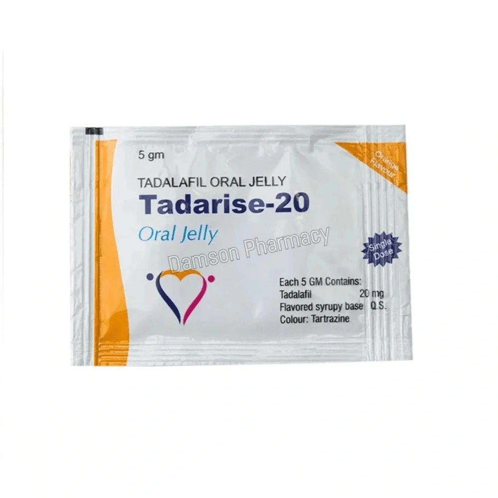 Tadarise 20mg Tadalafil Oral Jelly Tadarise 20mg Tadalafil Oral Jelly 1