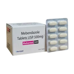Mebentel 500mg Mebendazole Tablets 3