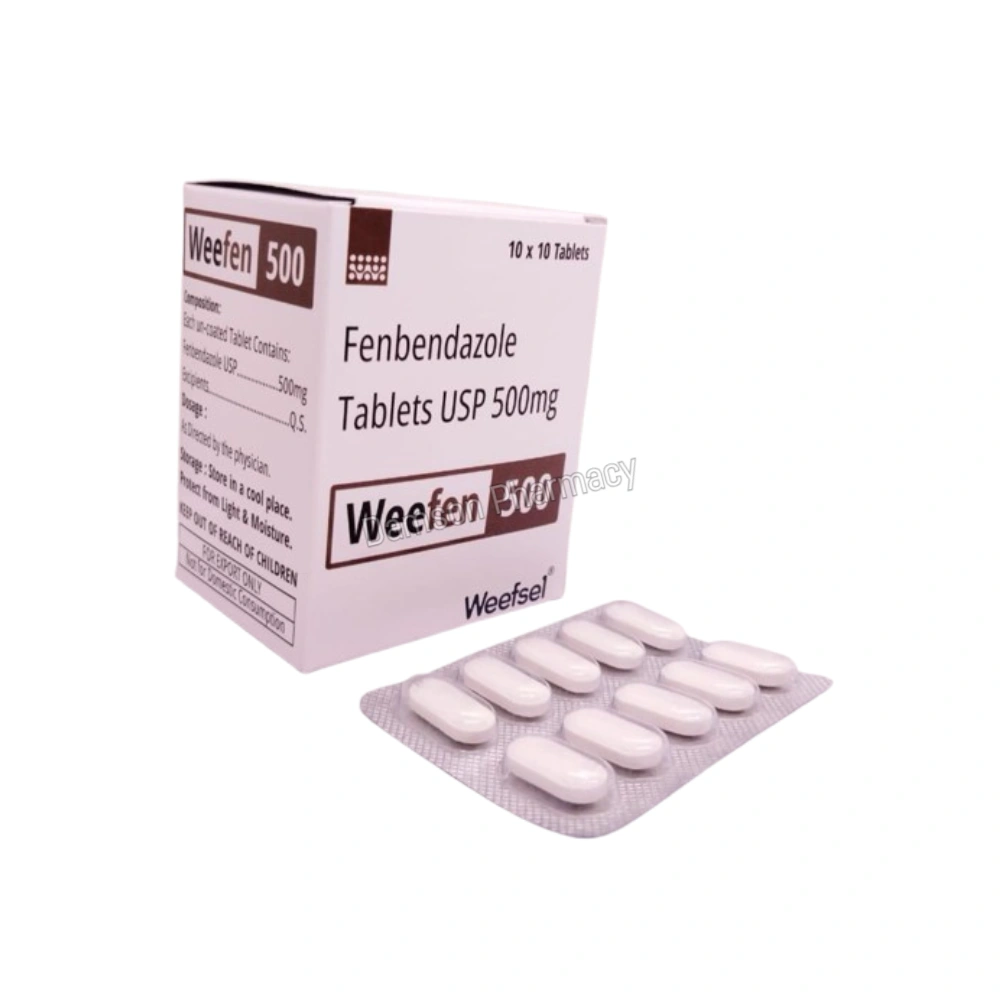Weefen 500mg Fenbendazole Tablets Weefen 500mg Febendazole Tablets 1