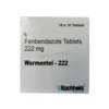 Wormentel 222mg Fenbendazole Tablets 1