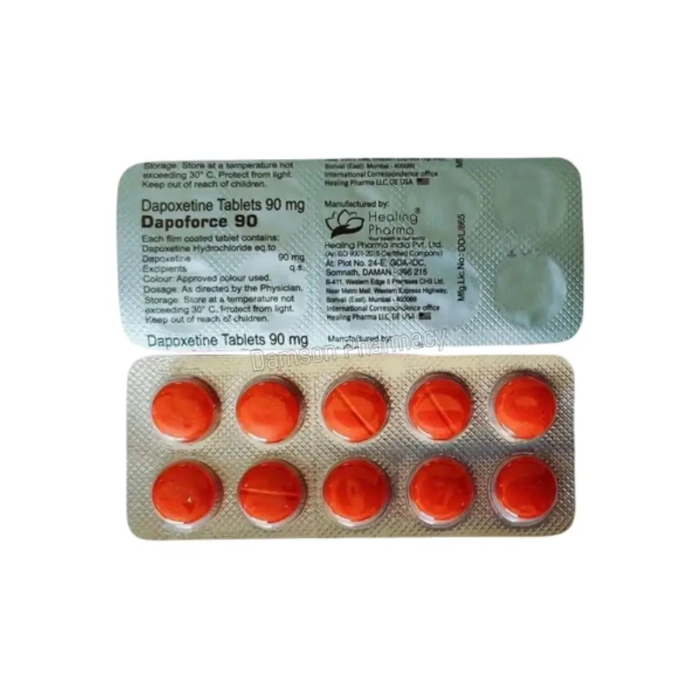 Dapoforce 90mg Dapoxetine Tablets 3