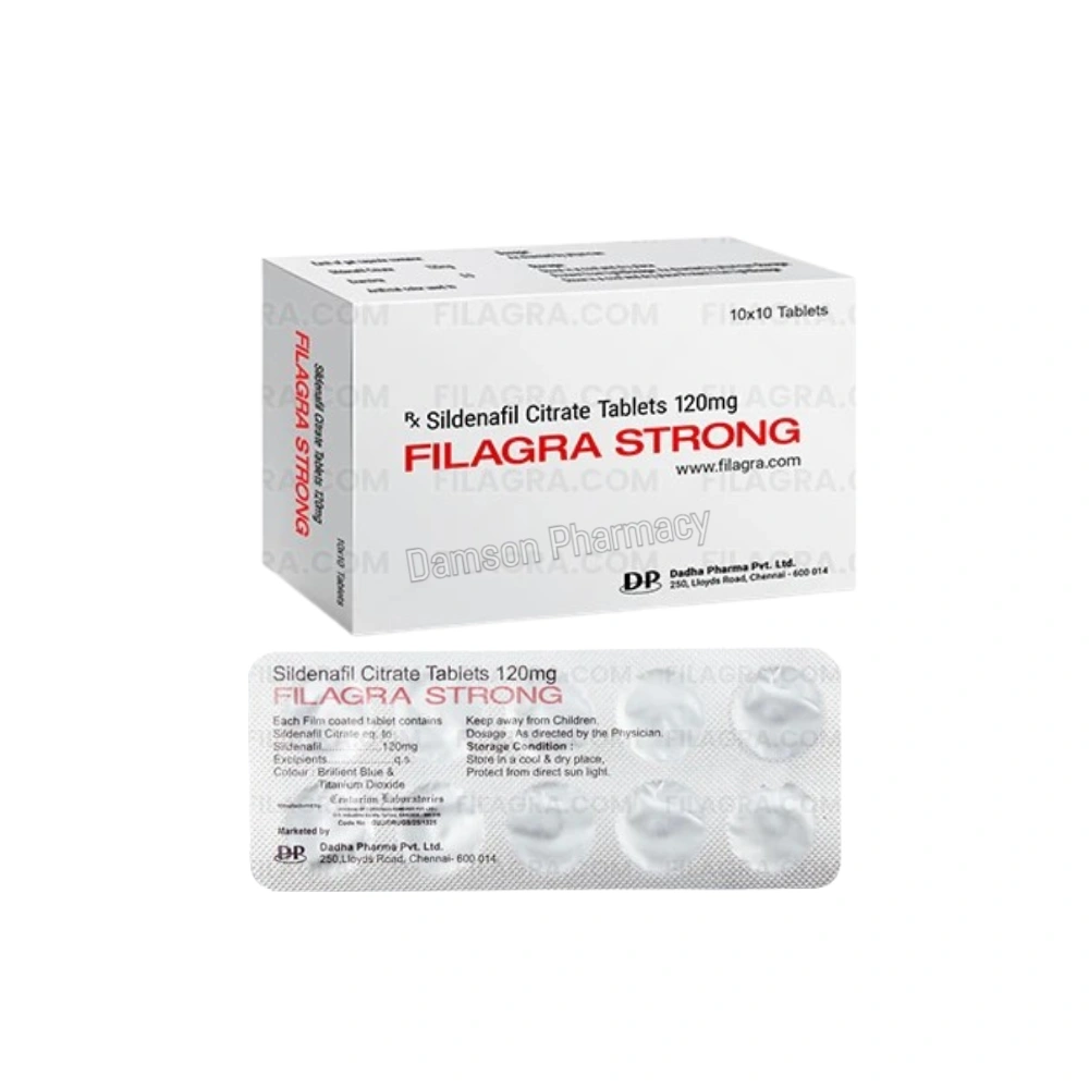 Filagra Strong 120 Box Packaging