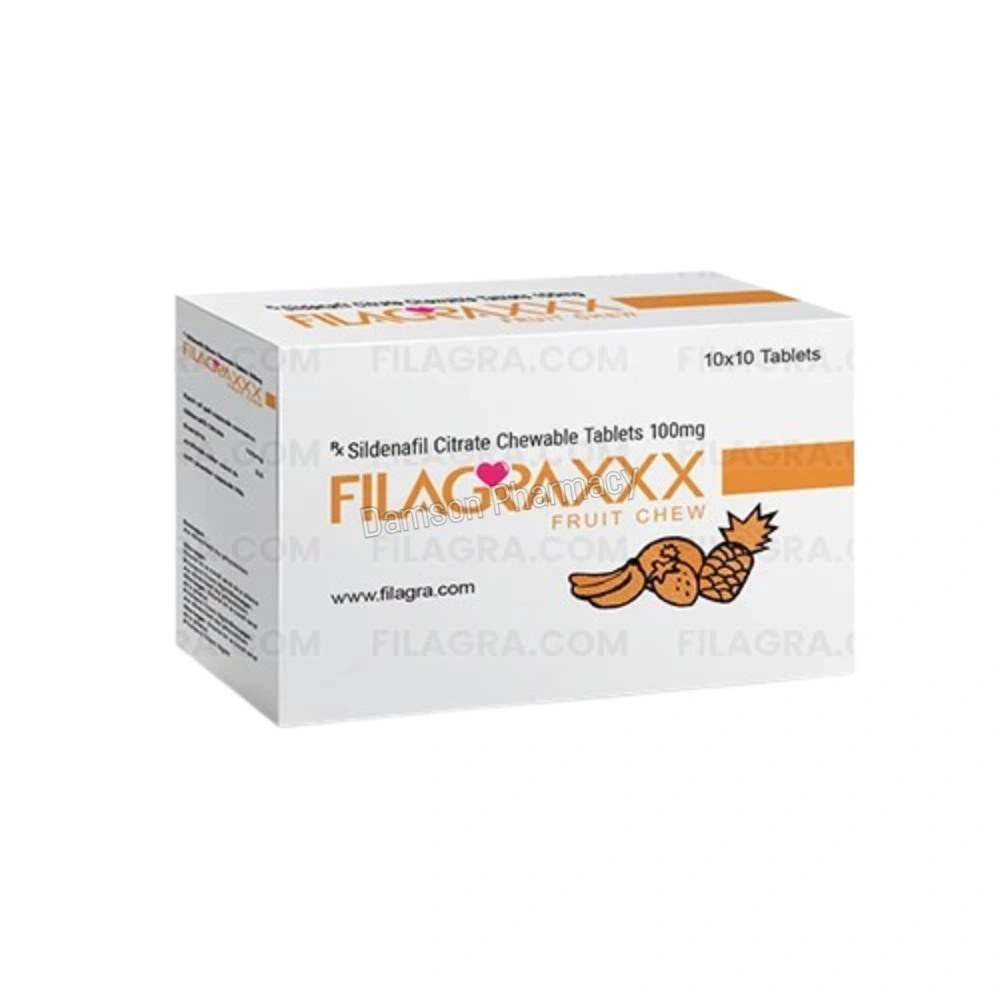 Filagra XXX Fruit Chew 100mg Tablets 1