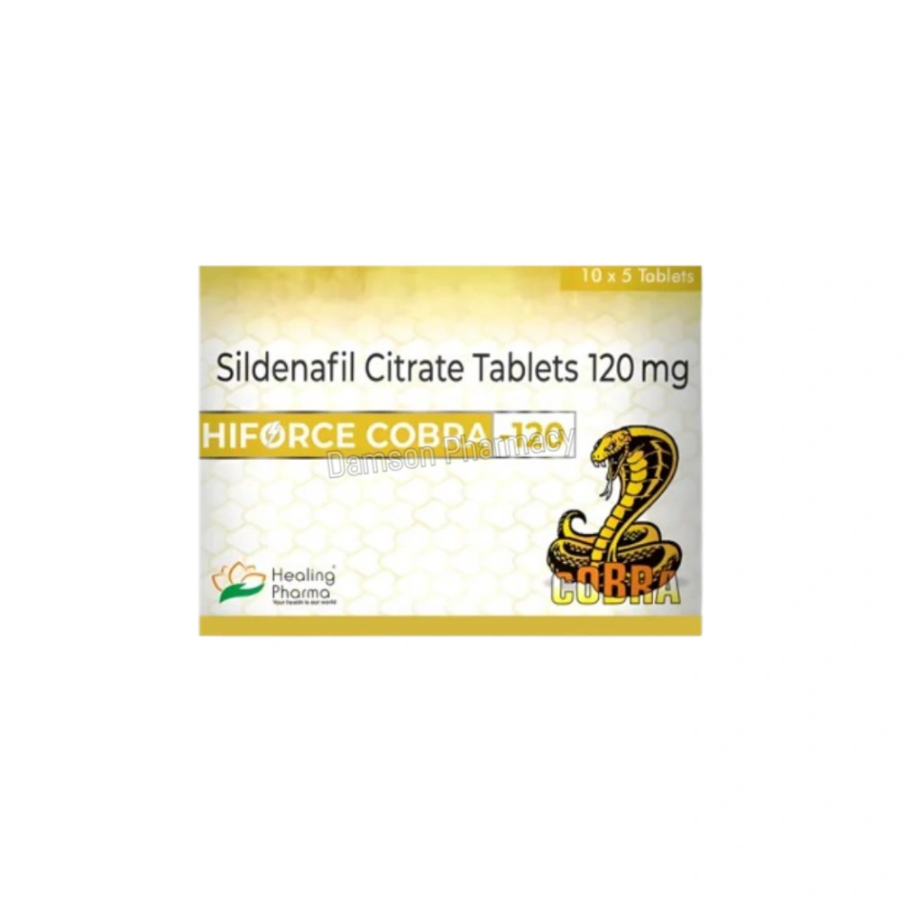 Hiforce Cobra 120mg Sildenafil Tablets Hiforce Cobra 120mg Sildenafil Tablets 1