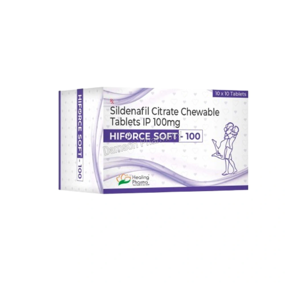 Hiforce Soft 100mg Sildenafil Chewable Tablets 1
