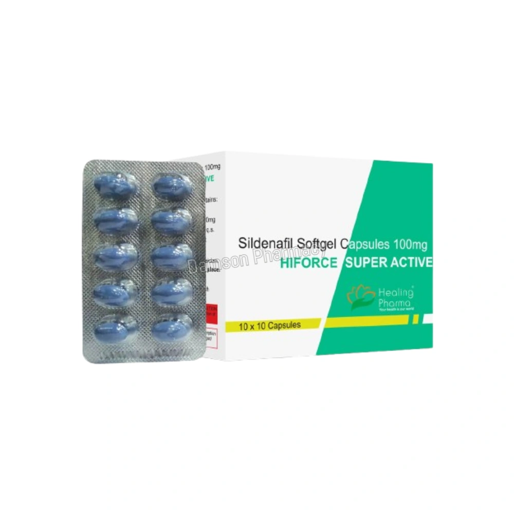 Hiforce Super Active 100mg Sildenafil Capsules Hiforce Super Active 100mg Sildenafil Capsules 3