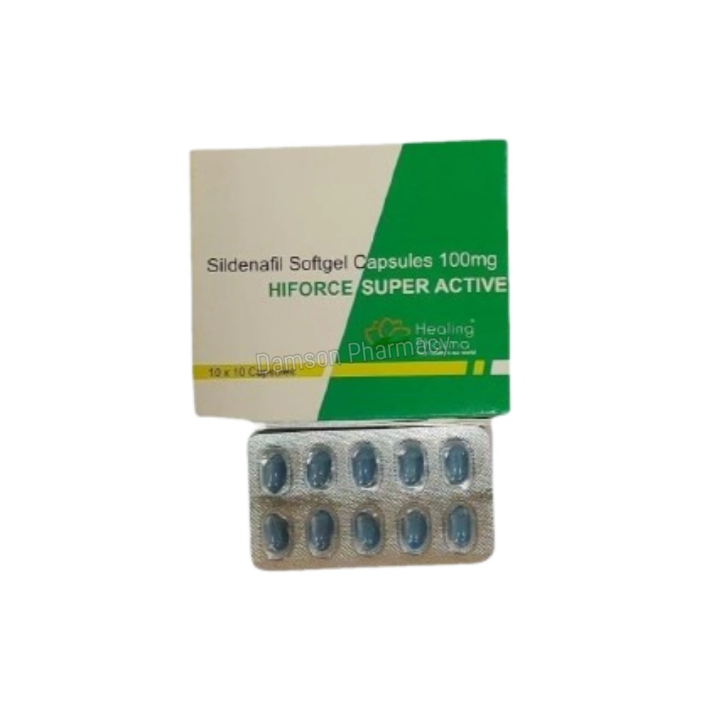 Hiforce Super Active 100mg Sildenafil Capsules Hiforce Super Active 100mg Sildenafil Capsules 4