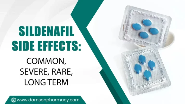 Explain the Sildenafil Side Effects