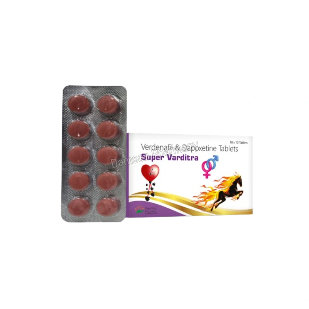 Super Varditra 80mg Vardenafil & Dapoxetine Tablets Super Varditra 80mg Vardenafil & Dapoxetine Tablets 3
