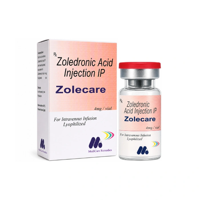 Zolecare 4mg Zoledronic Acid Injection - Image 4