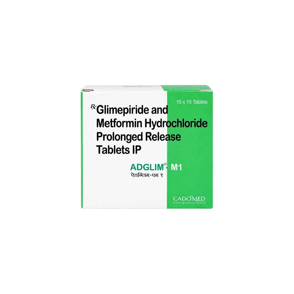 Adglim M1 Tablets packaging