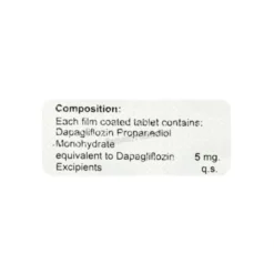 Dapakey 5mg Composition Info