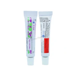 Herpex 5 Cream Tube Front And Back View