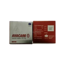 Avacare 100mg Front & Back Box View