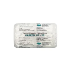 Carefil CT 20mg Back Strip View