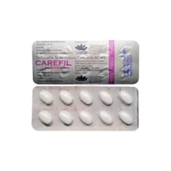 Carefil Professional 20mg Front & Back Strip View