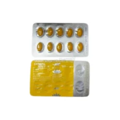 Carefil Super Active 20mg Front & Back Strip View