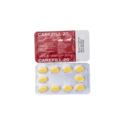 Carefill 20mg Front & Back Strip View