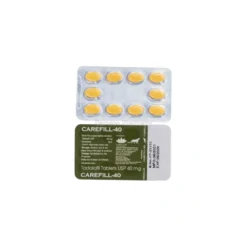 Carefill 40mg Front & Back Strip View