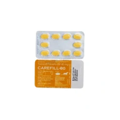 Carefill 80mg Front & Back Strip View