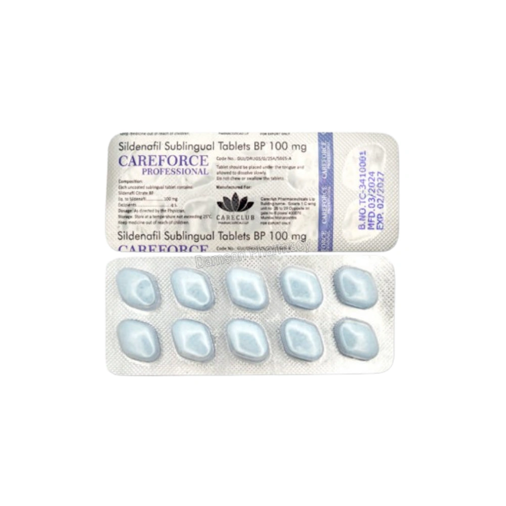 Careforce Professional 100mg Sildeanfil Tablets - Image 2