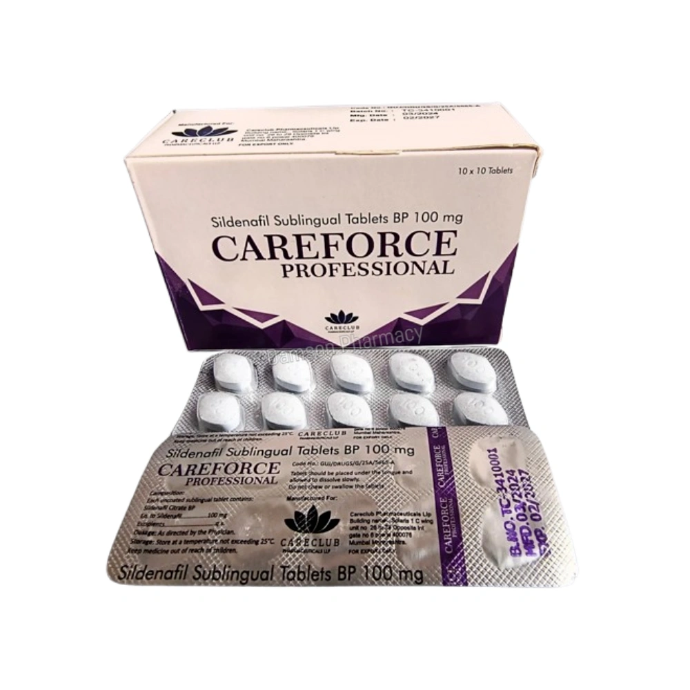 Careforce Professional 100mg Sildeanfil Tablets - Image 3