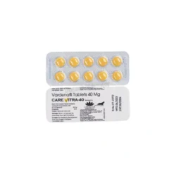 Carevitra 40mg Front & Back Strip View
