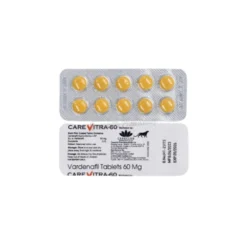 Carevitra 60mg Front & Back Strip View