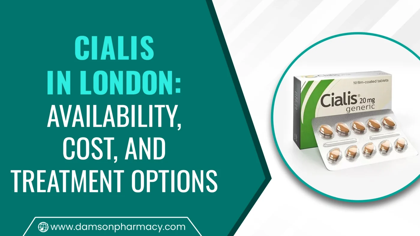 Cialis in London: Availability, Costs, and Treatment Options for ED