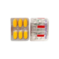 Artemether 80mg & Lumefantrine 480mg Front & Back Strip View