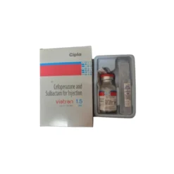 Cefoperazone & Sulbactam 1.5gm Box With Vial Packaging