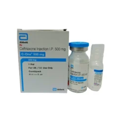 Ceftriaxone 500mg Packaging View